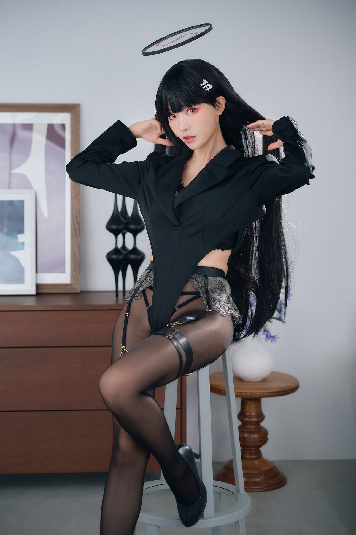 Coser@Ely_eee ElyEE子 - 调月莉音 秘密吊帶