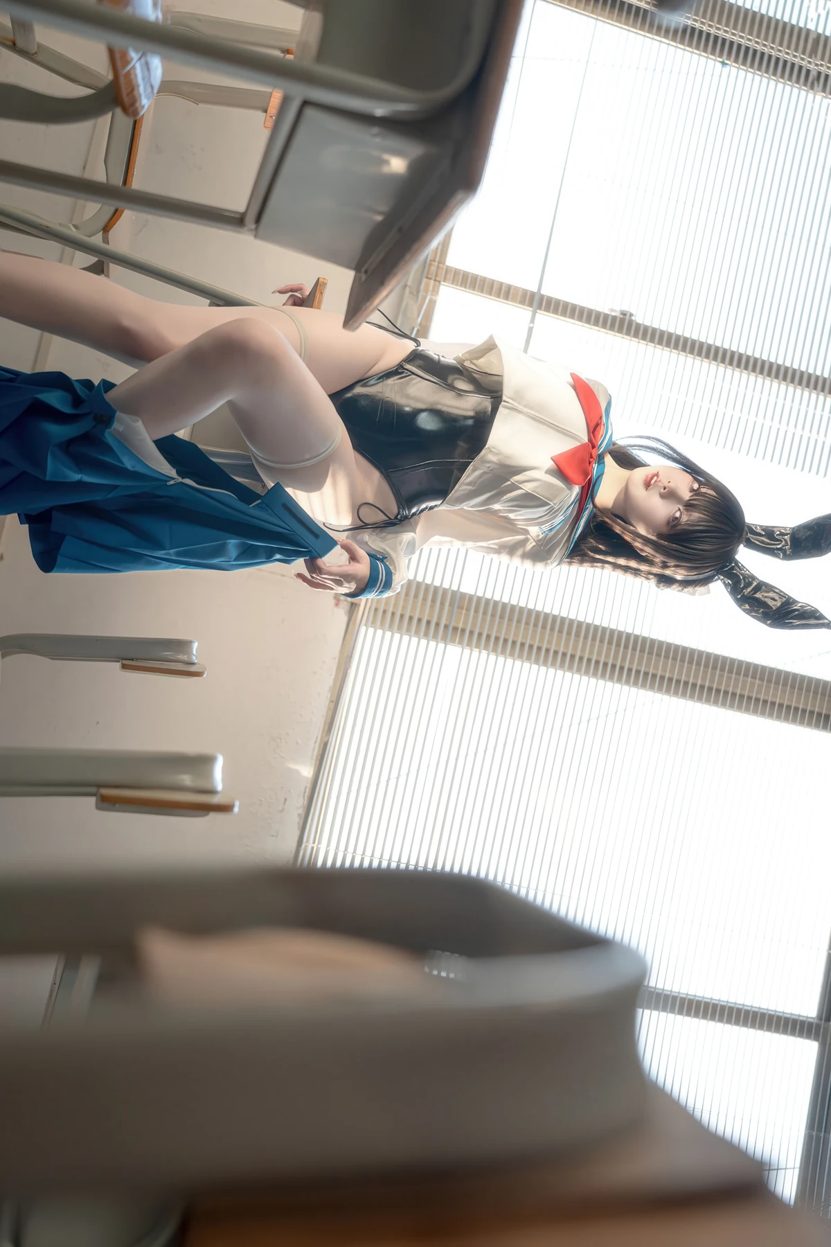 Cosplay 纸悦Etsu_ko – 水手服兔女郎