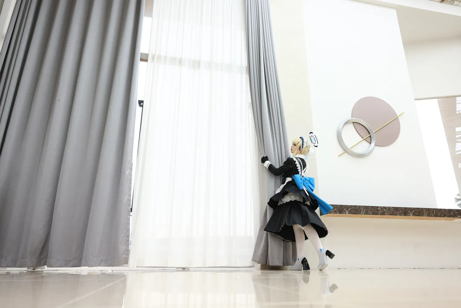 [Cosplay] G44不会受伤 飞鸟马时 (蔚蓝档案)