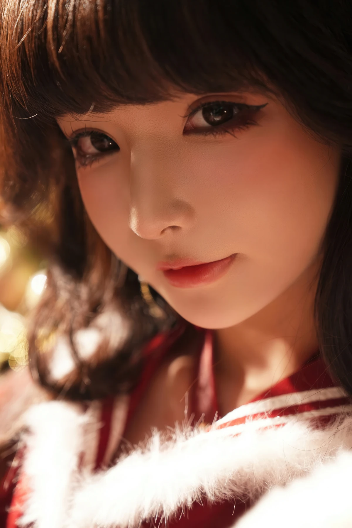 Cosplay Yuuhui玉汇 – 圣诞节特辑 告白夜 Set.01