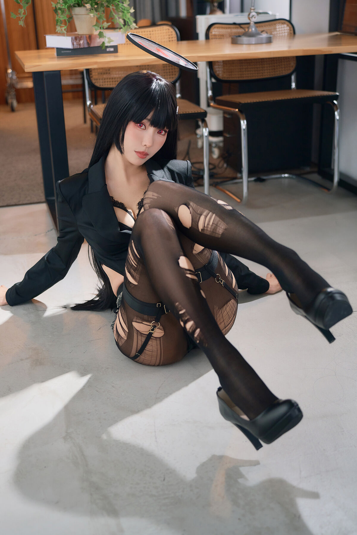 Coser@Ely_eee ElyEE子 - 调月莉音 秘密吊帶
