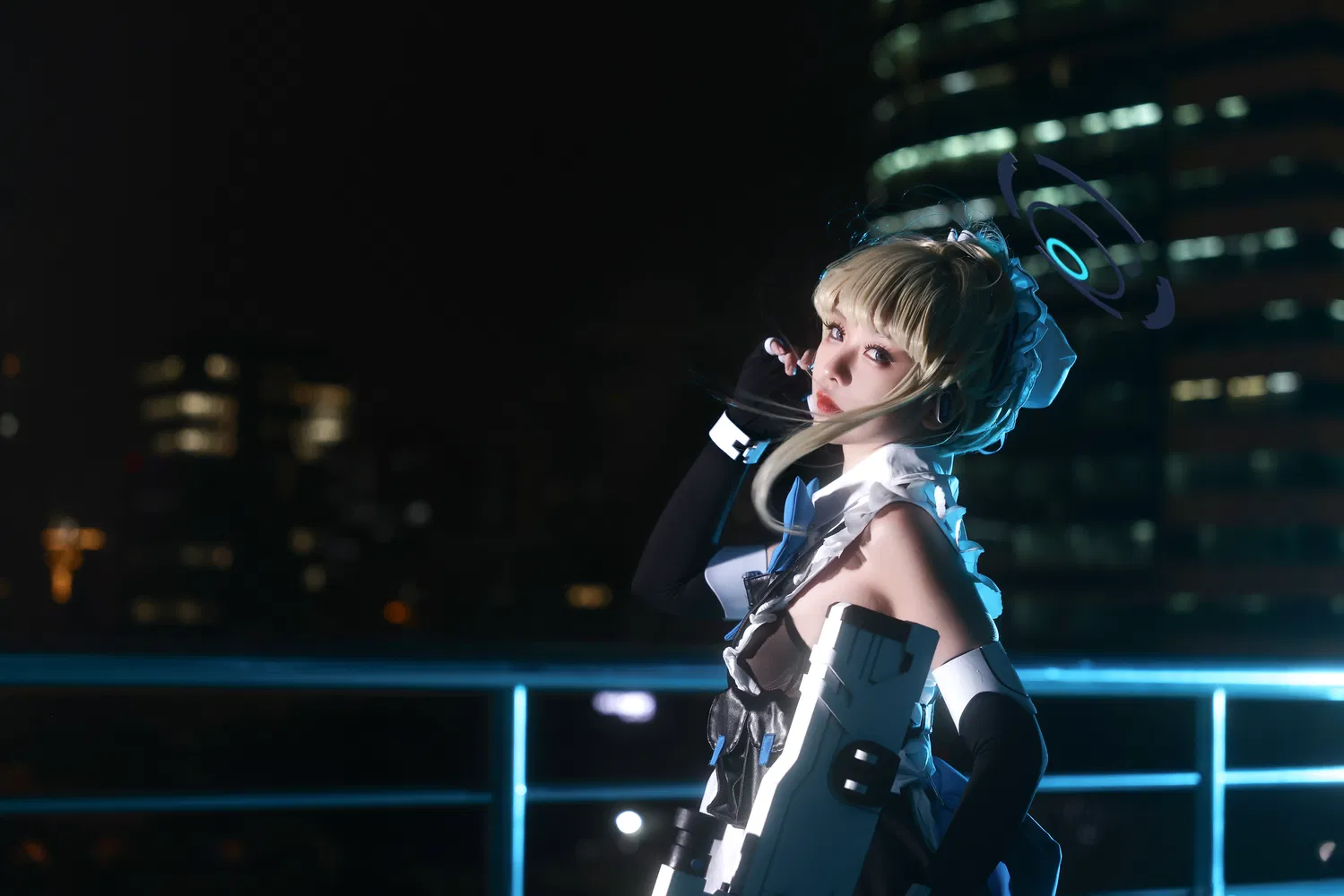 [Cosplay] G44不会受伤 飞鸟马时 (蔚蓝档案)