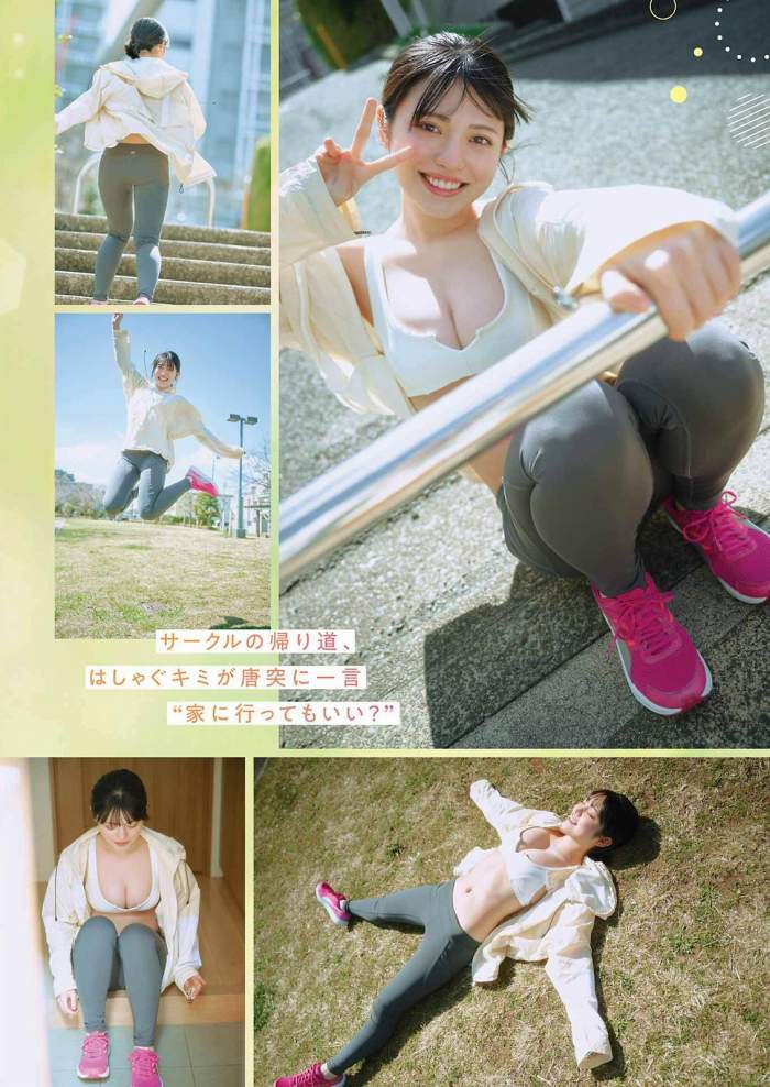 石浜芽衣 キュートな水着グラビアほか画像！