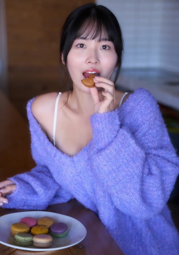 秋田そな Gカップボインの水着グラビア画像！