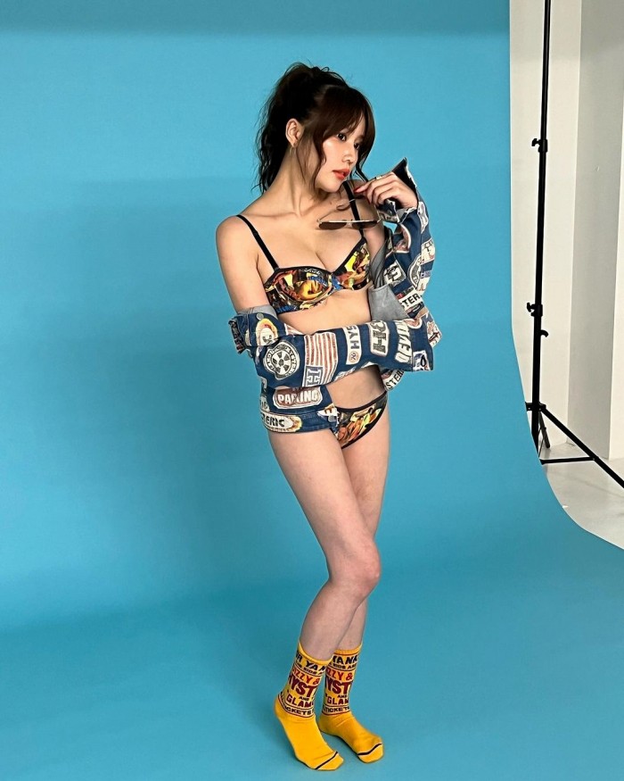 小日向ゆか 萌えるEカップの水着グラビア画像！