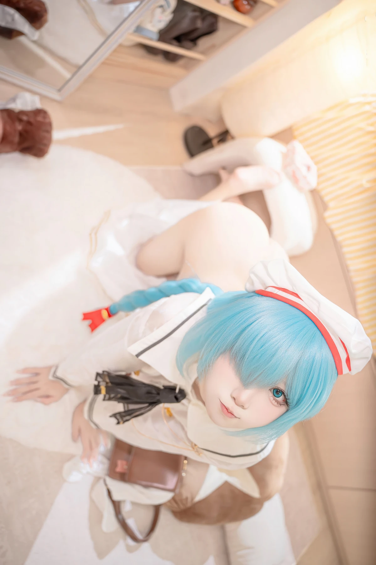 Cosplay 纸悦Etsu_ko – 雅努斯JK 碧蓝航线