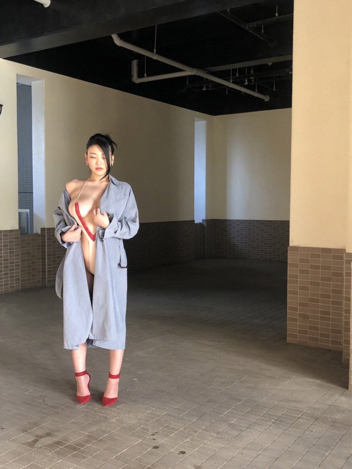 風吹ケイ Iカップバズーカの水着グラビア画像！