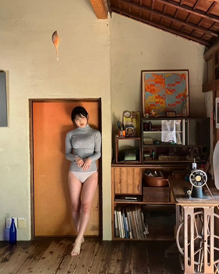 矢野ななか くびれボインの水着グラビア画像！