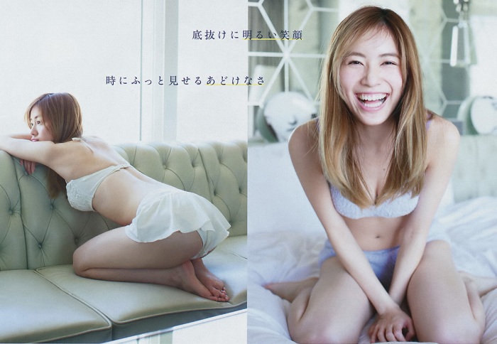 松井珠理奈 水着＆セミヌードグラビア画像！