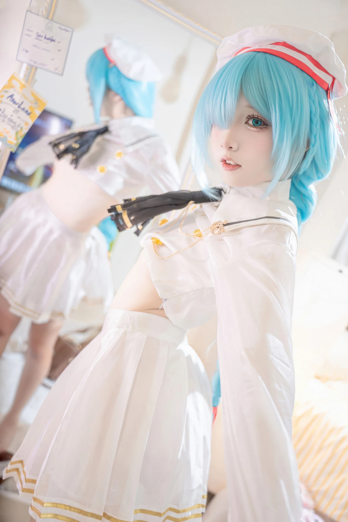 Cosplay 纸悦Etsu_ko – 雅努斯JK 碧蓝航线