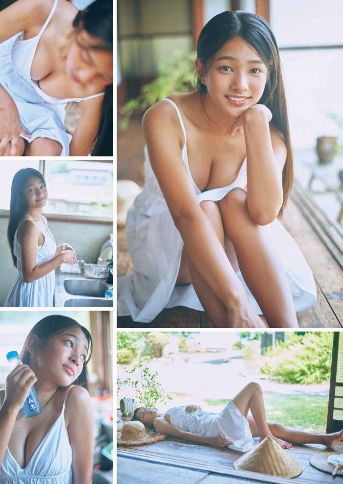 虹咲カリナ けっこう巨乳な水着グラビア画像！