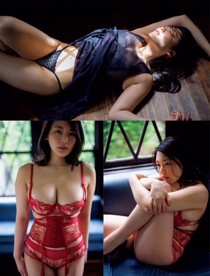 風吹ケイ Iカップバズーカの水着グラビア画像！