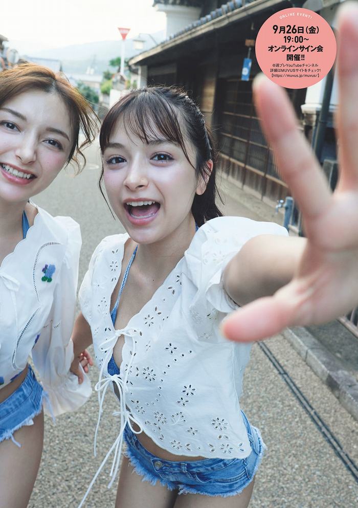 エリマリ ハーフ姉妹の水着グラビア画像！！