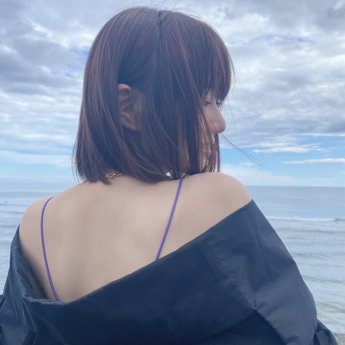 いけちゃん 細身でEカップの水着グラビア画像！