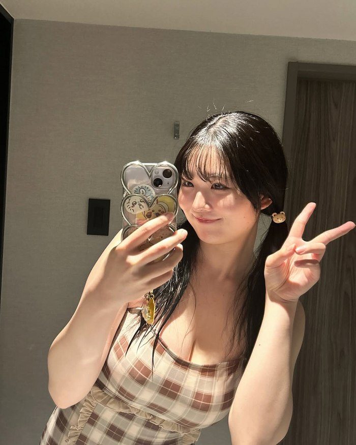 秋田そな Gカップボインの水着グラビア画像！