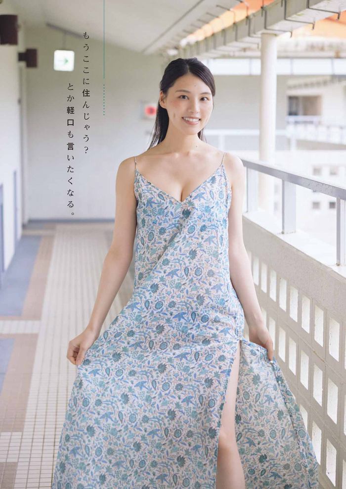 相楽伊織 けっこうボインな水着グラビア画像！