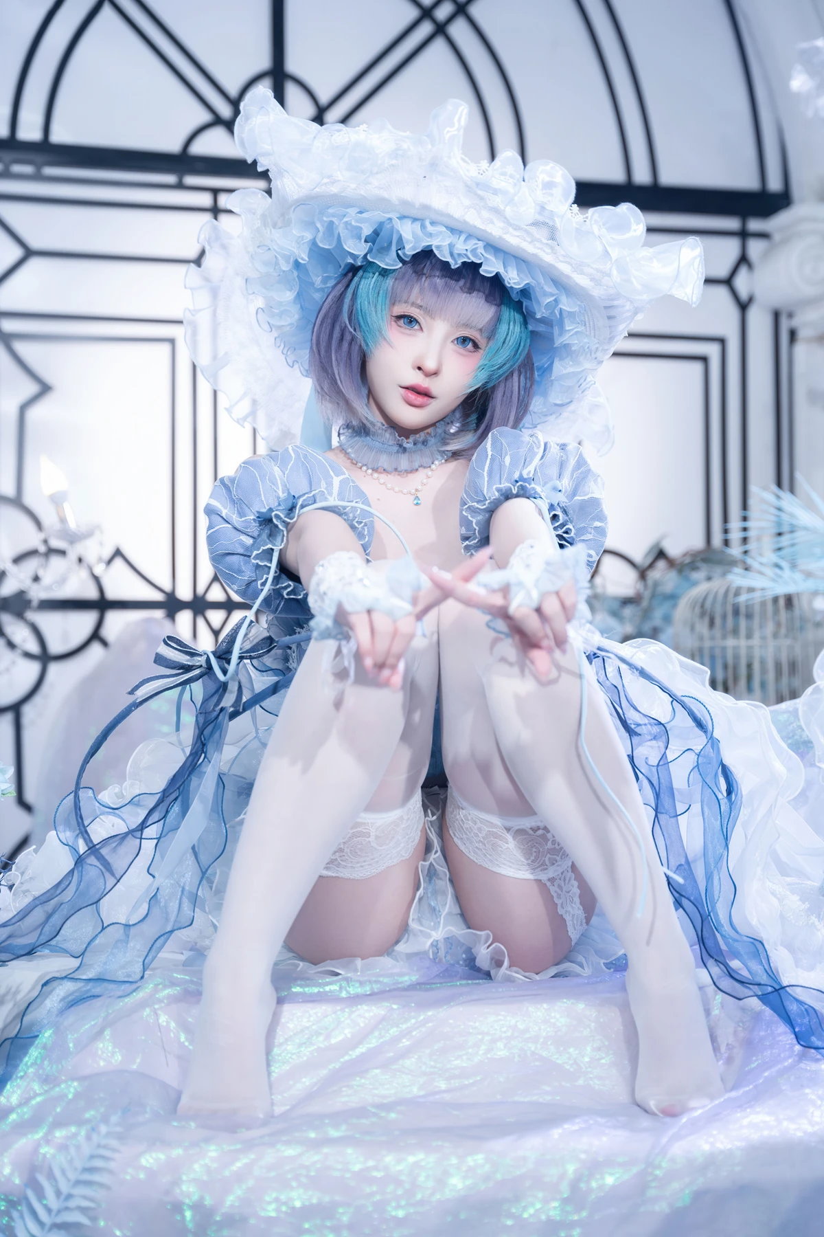 Cosplay 清水由乃 – 柴郡废稿礼服