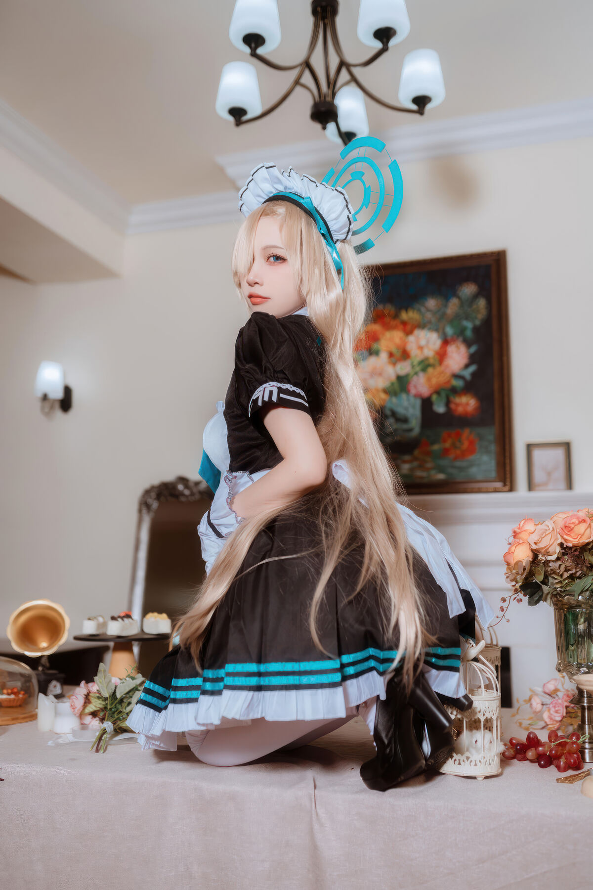 Coser@二佐Nisa - 蔚蓝档案 明日奈女仆