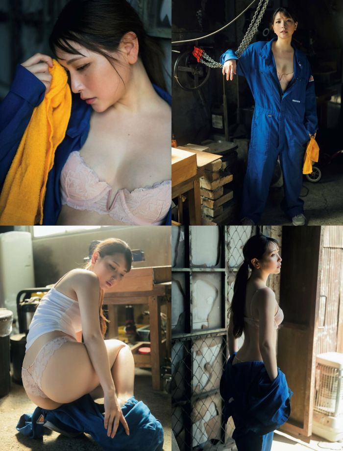 あまつまりな 脱ぎすぎ水着＆下着グラビア画像！