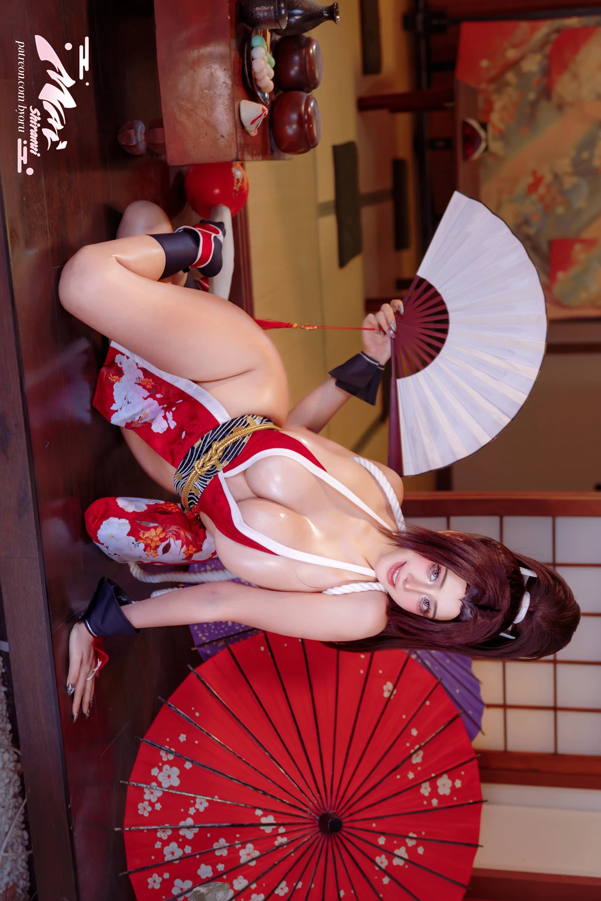 Cosplay 日本性感萝莉Byoru – Mai Shiranui Street Fighter