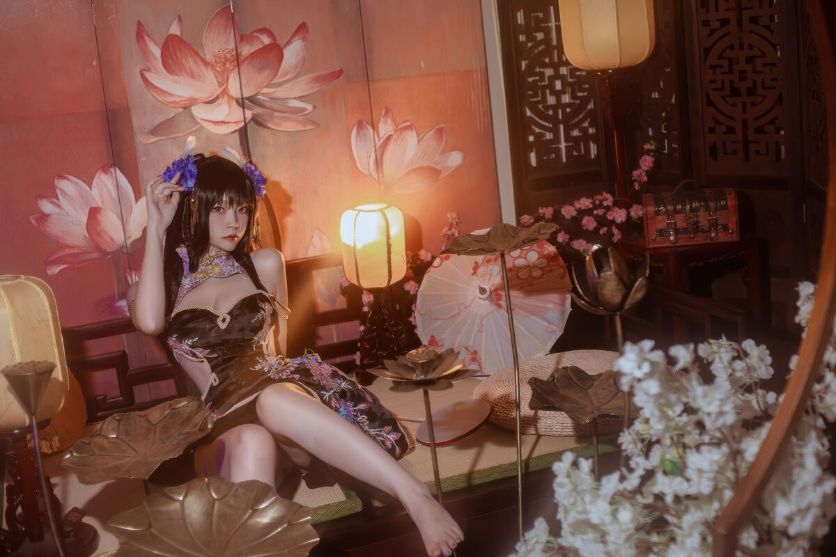 Coser@二佐Nisa - 碧蓝航线-比叡鲟旗袍