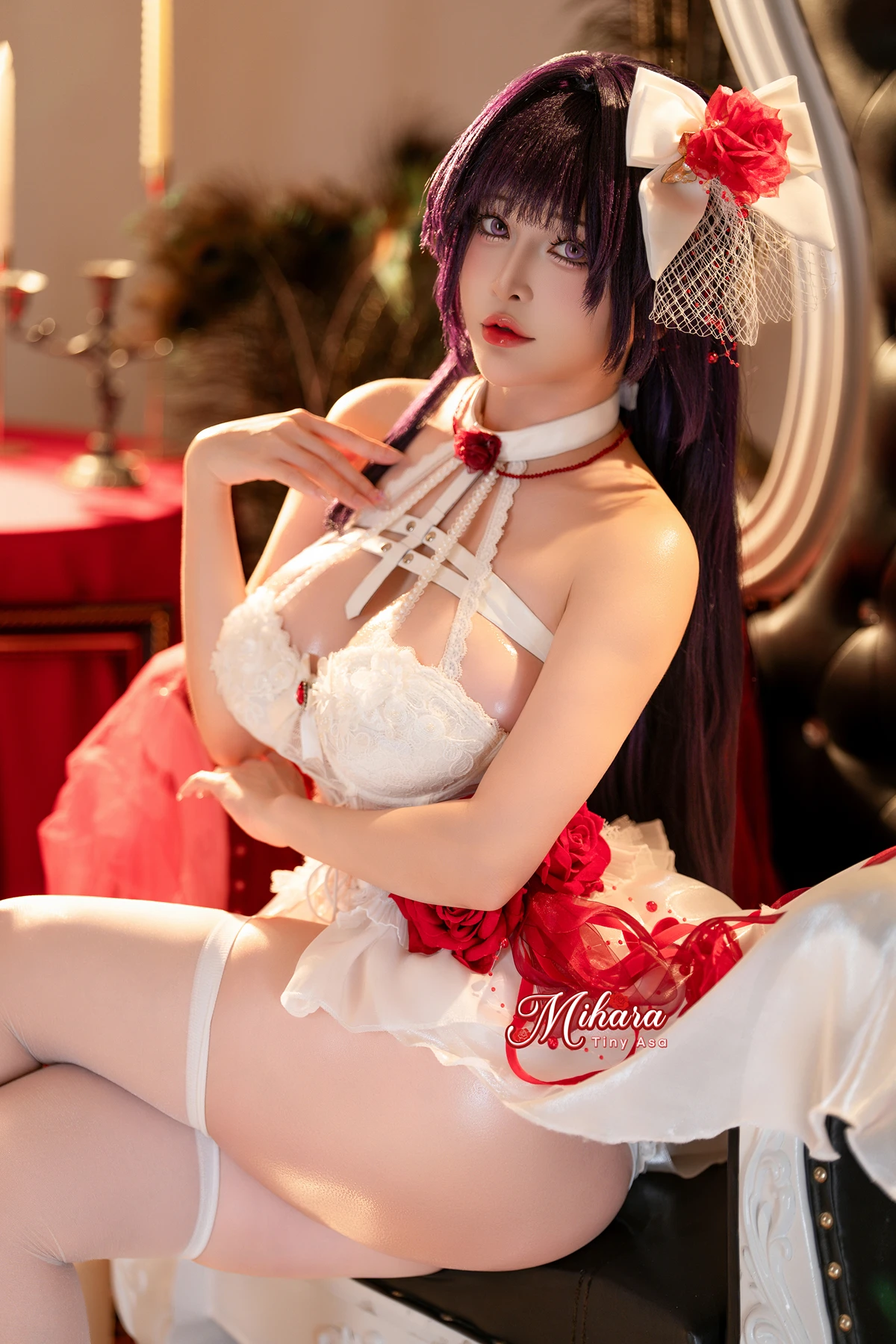 Cosplay Tiny Asa – NIKKE&Nikke胜利女神 米哈拉 羁绊锁链 痛苦吞食者