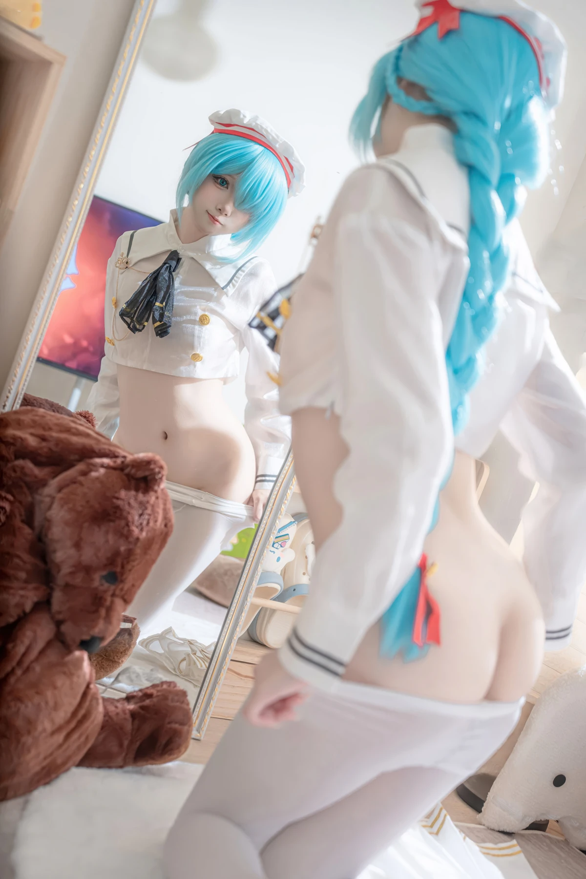 Cosplay 纸悦Etsu_ko – 雅努斯JK 碧蓝航线