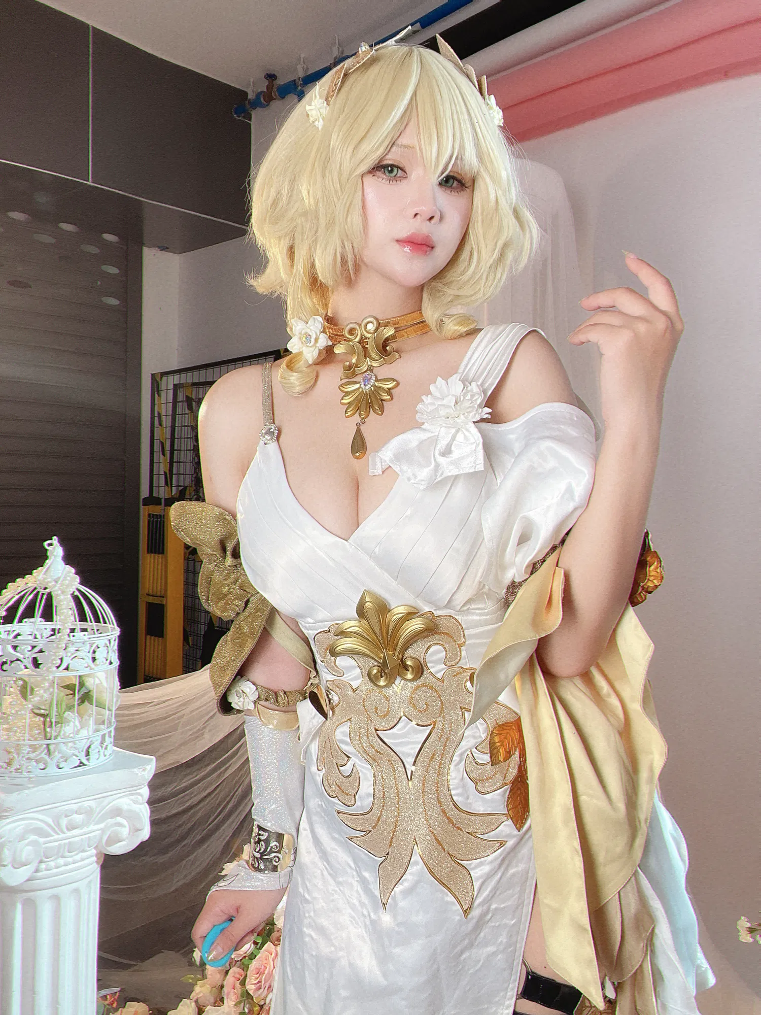 [Cosplay] Pyon - Pyoncos (ピオン) Aglaea HonkaiStar Rail 崩铁 阿格莱雅