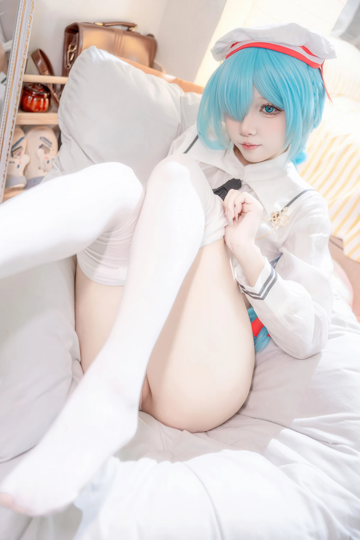 Cosplay 纸悦Etsu_ko – 雅努斯JK 碧蓝航线