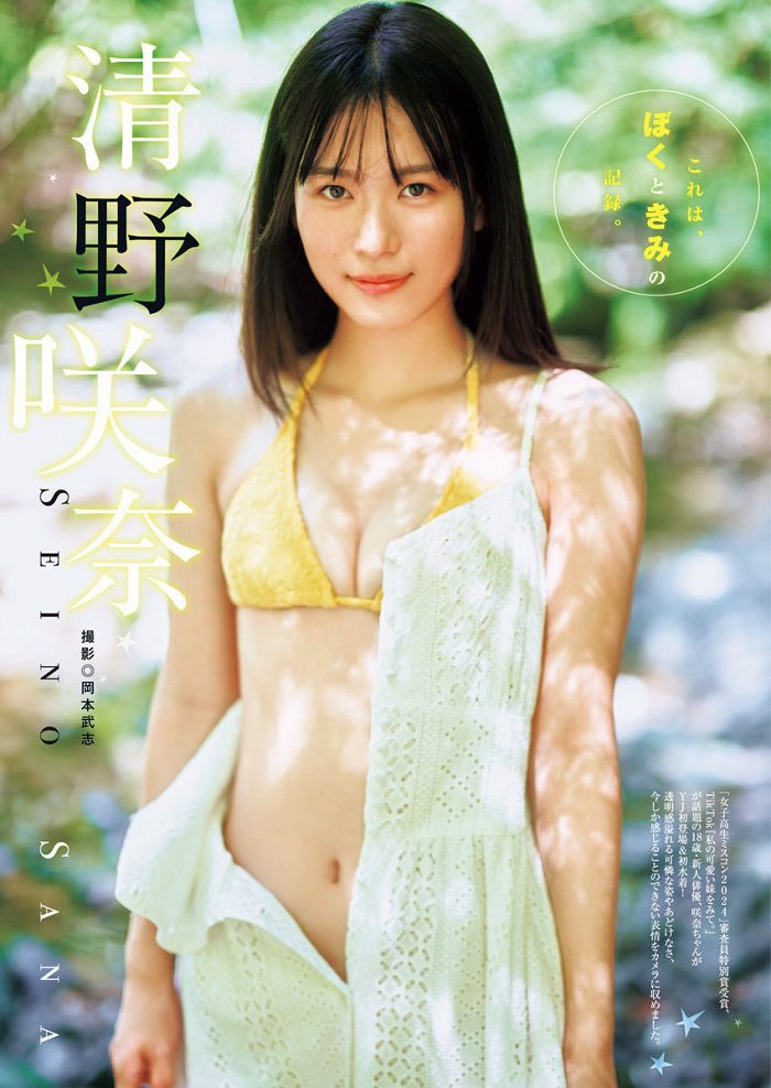 清野咲奈 スタイル抜群美女の水着グラビア画像！