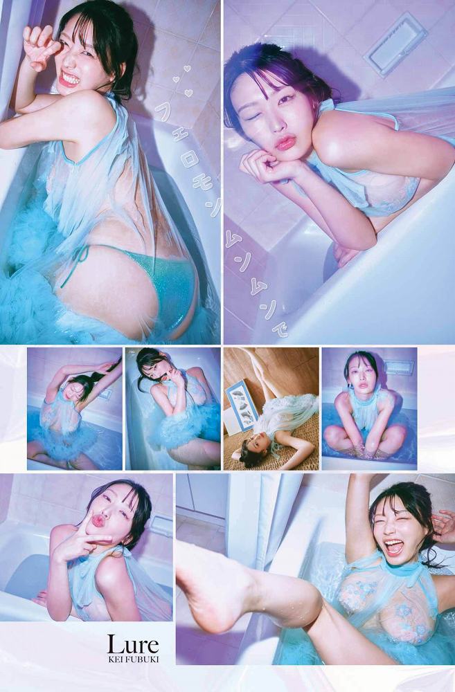 風吹ケイ Iカップバズーカの水着グラビア画像！