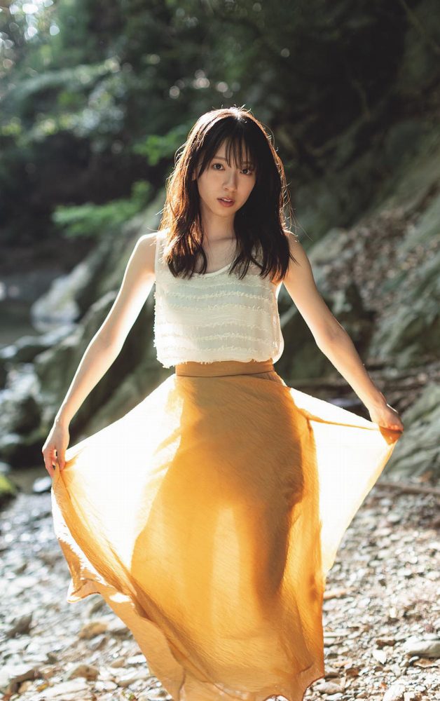 金村美玖 しっとりかわいい水着＆生脚画像！