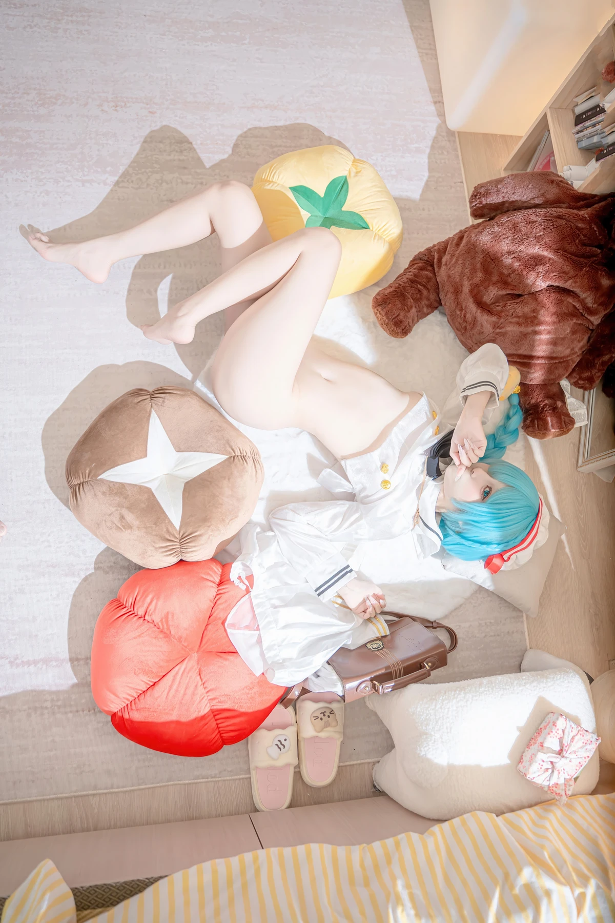 Cosplay 纸悦Etsu_ko – 雅努斯JK 碧蓝航线