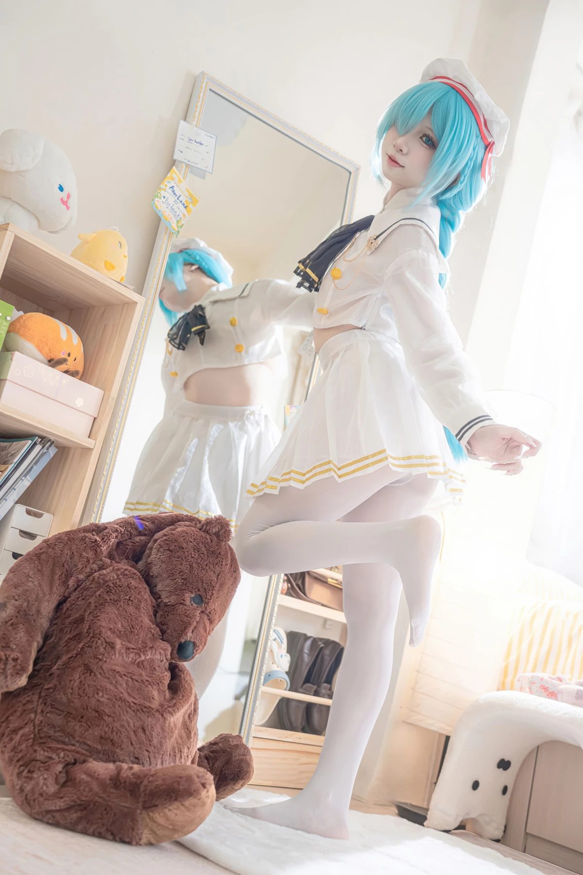 Cosplay 纸悦Etsu_ko – 雅努斯JK 碧蓝航线