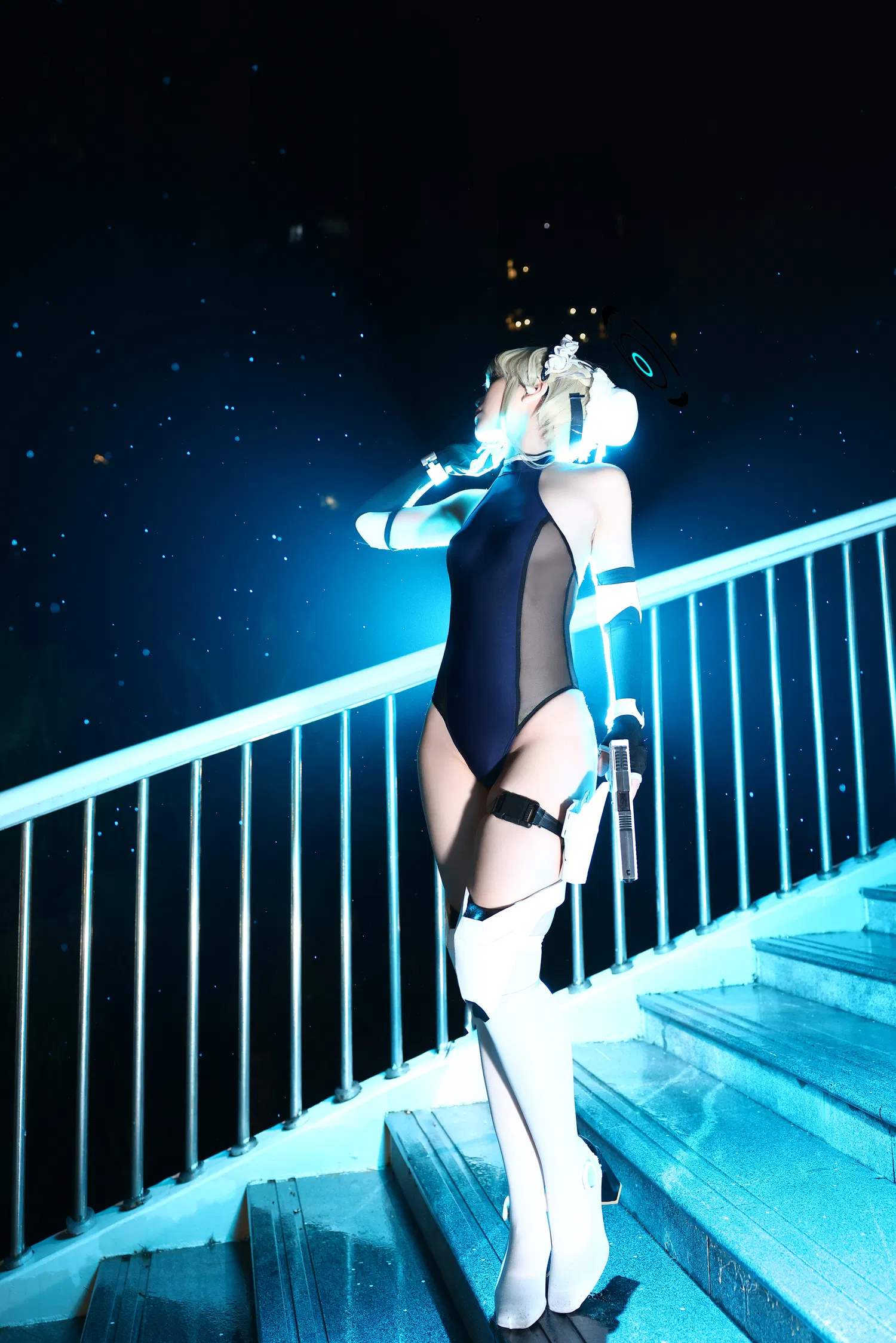 [Cosplay] G44不会受伤 飞鸟马时 (蔚蓝档案)