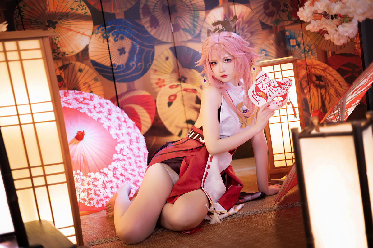 Coser@雪晴Astra - 原神 八重神子