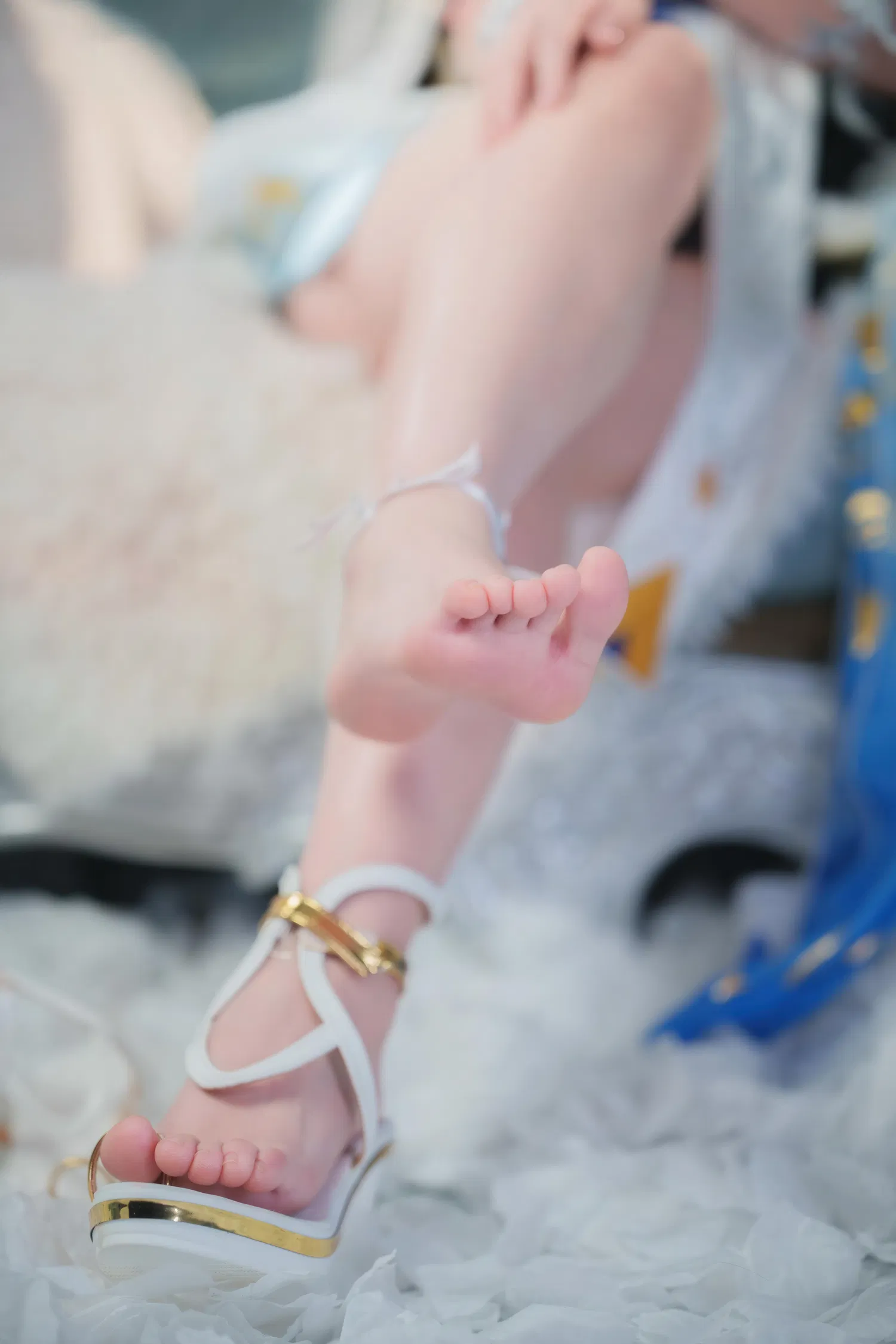 [Cosplay] Seele麦麦 - 鸣潮 菲比&卡提希娅·蓝色花海物语