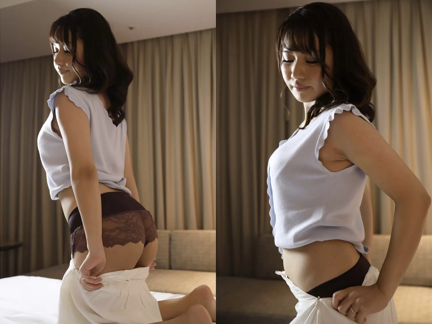 【舞ワイフ公式写真集】如月夏希 平井栞奈 幾度となく昇天してしまう底なし乱美巨乳妻