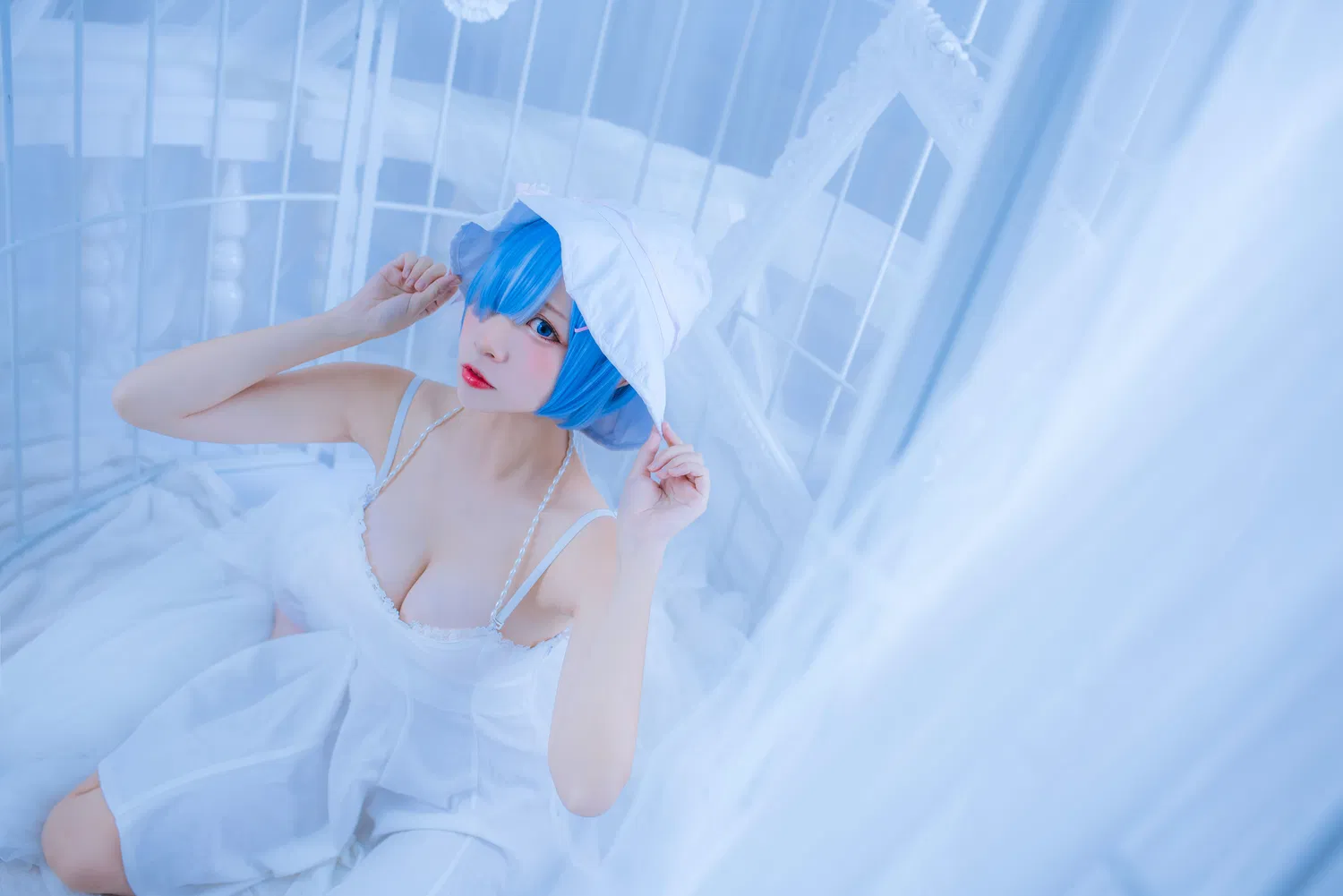 二佐Nisa - NO.033 雷姆白裙