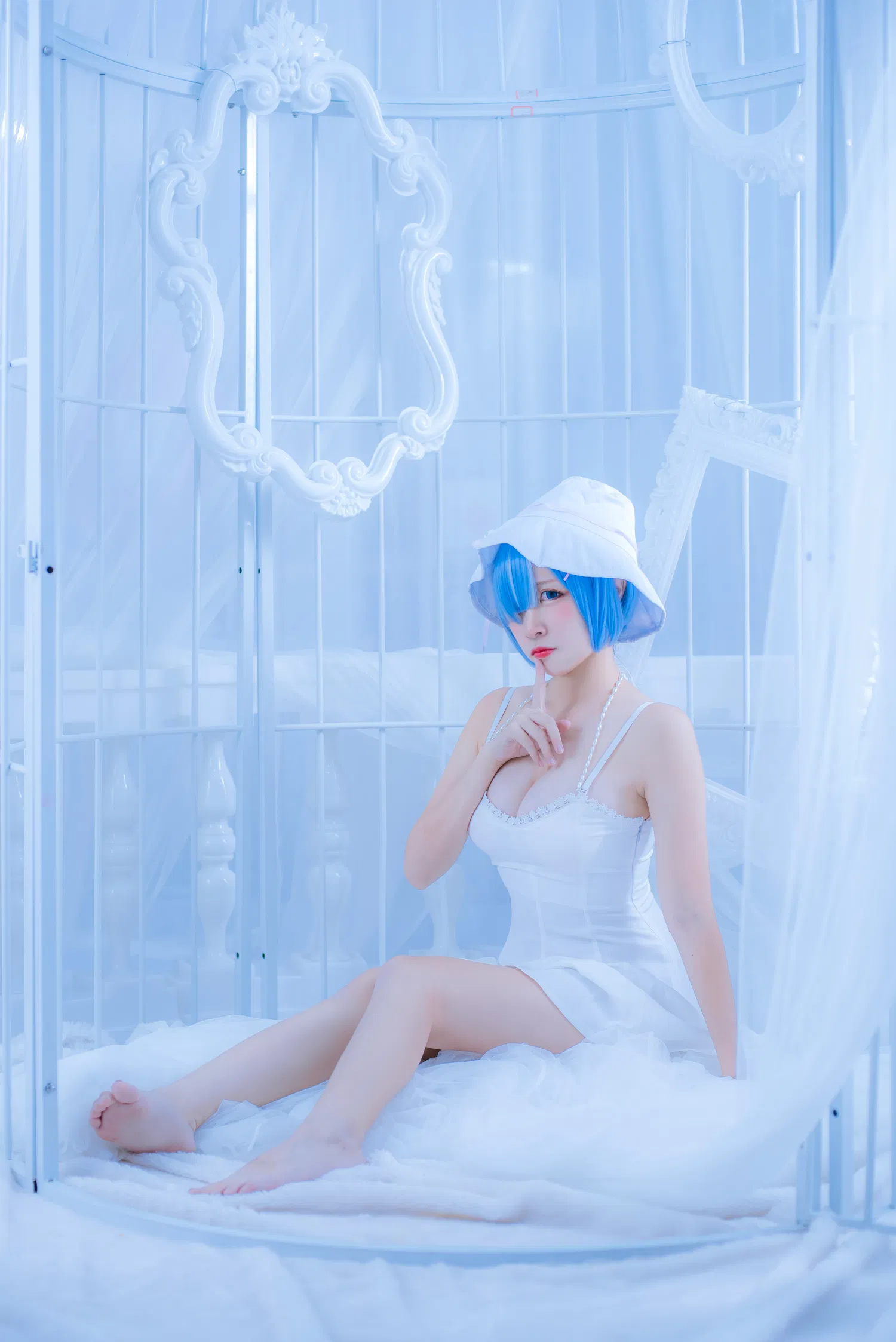 二佐Nisa - NO.033 雷姆白裙