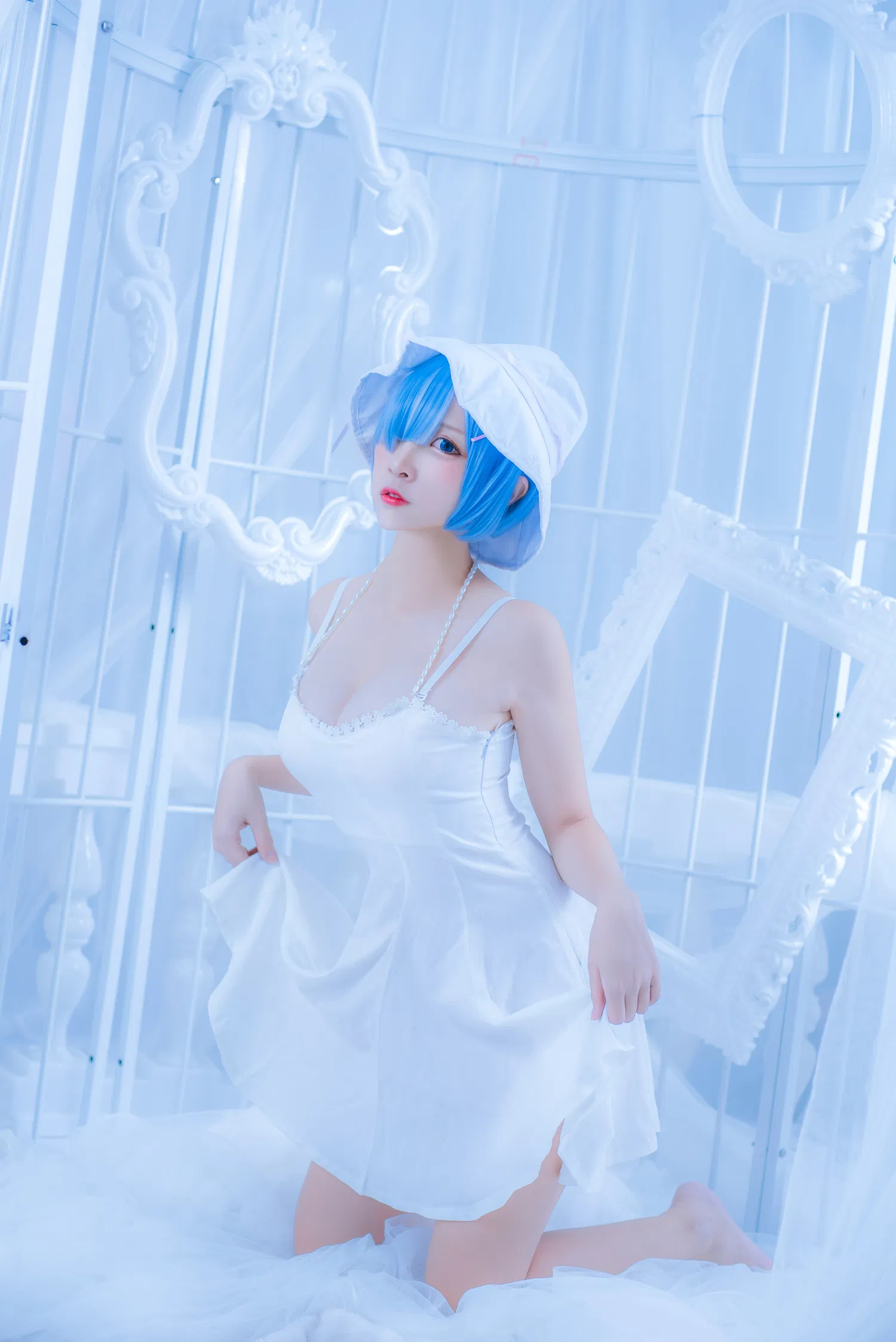 二佐Nisa - NO.033 雷姆白裙