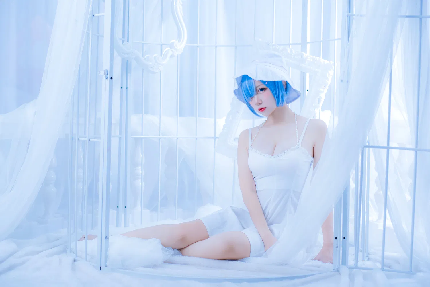 二佐Nisa - NO.033 雷姆白裙