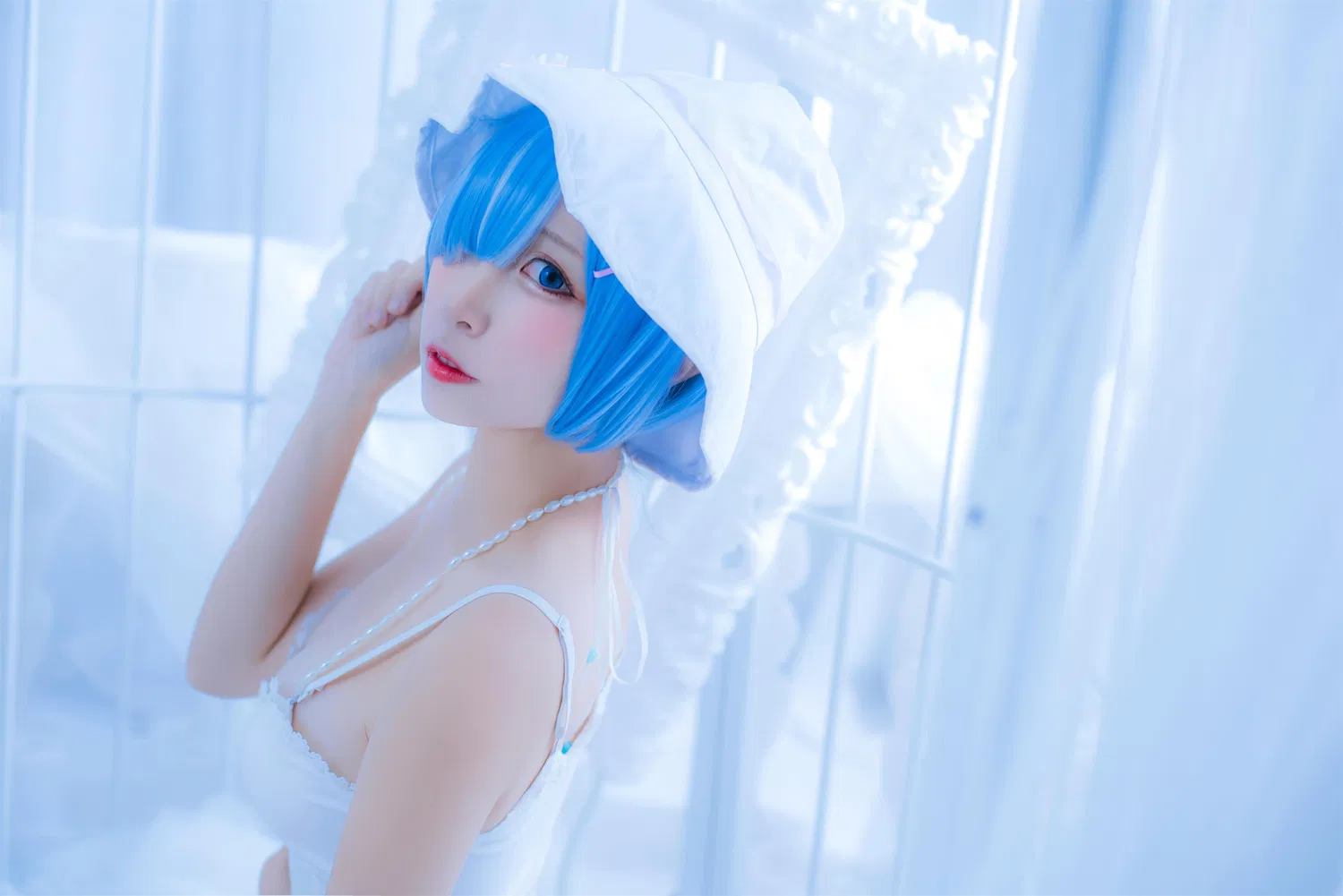 二佐Nisa - NO.033 雷姆白裙