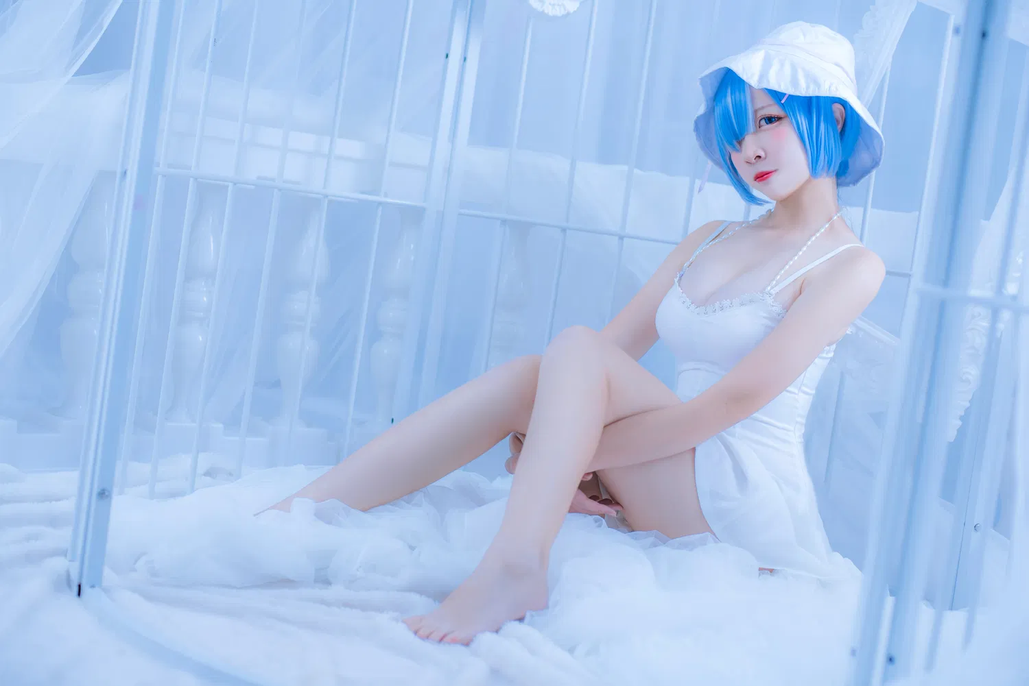 二佐Nisa - NO.033 雷姆白裙