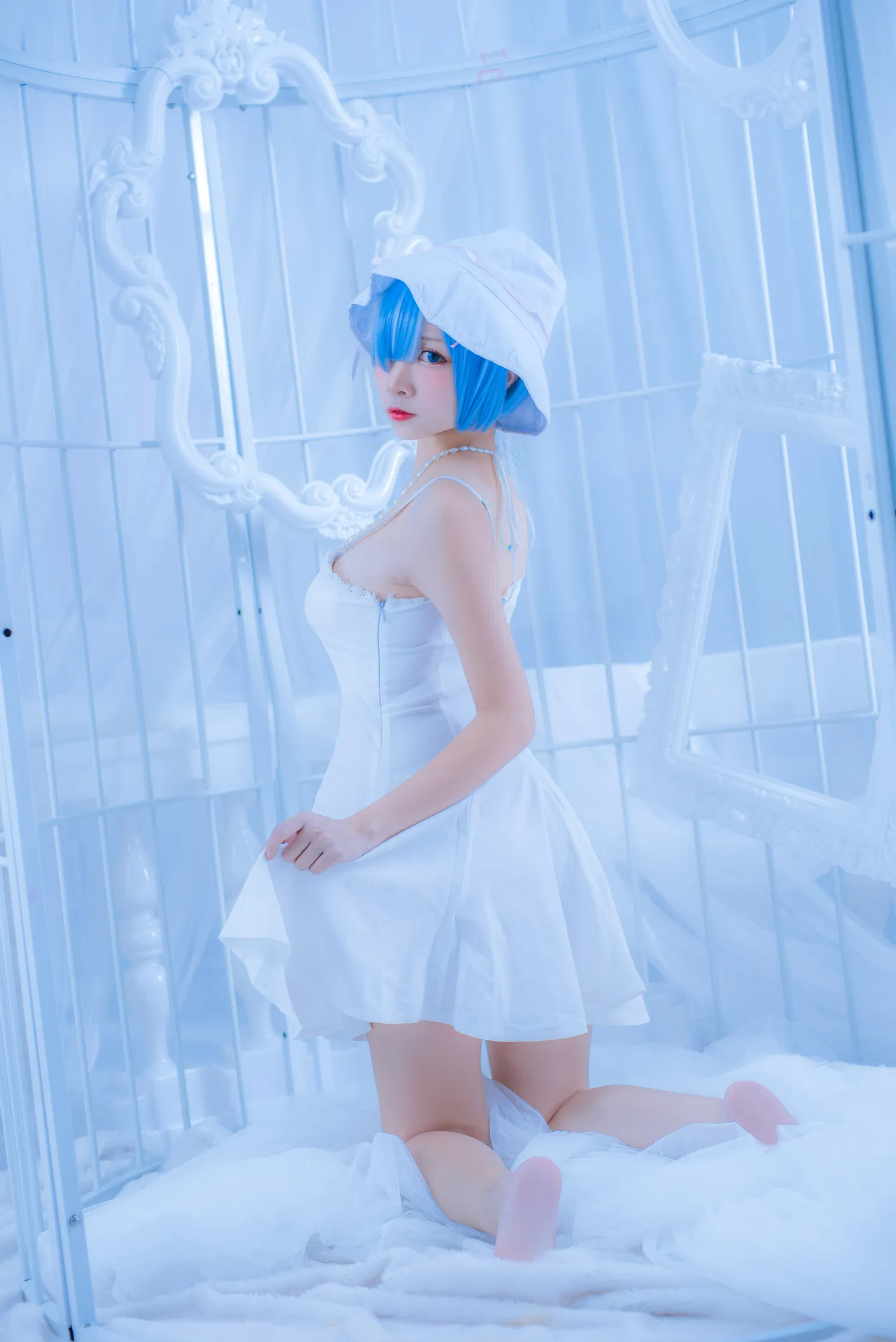 二佐Nisa - NO.033 雷姆白裙