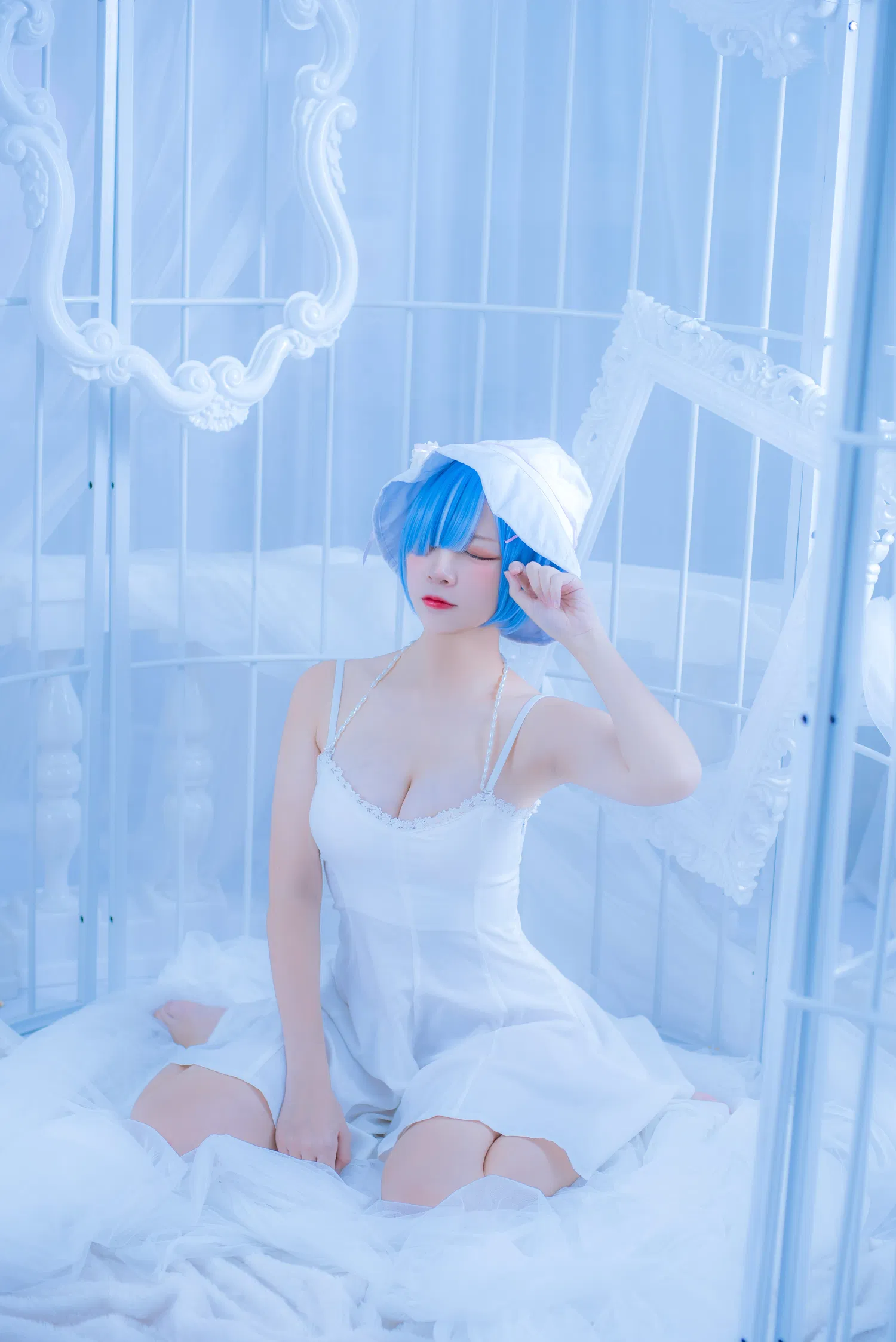 二佐Nisa - NO.033 雷姆白裙