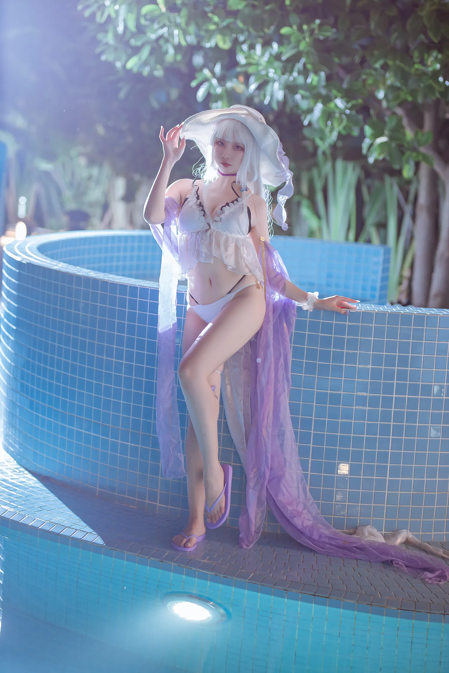 二佐Nisa - NO.134 碧蓝航线 光辉泳装