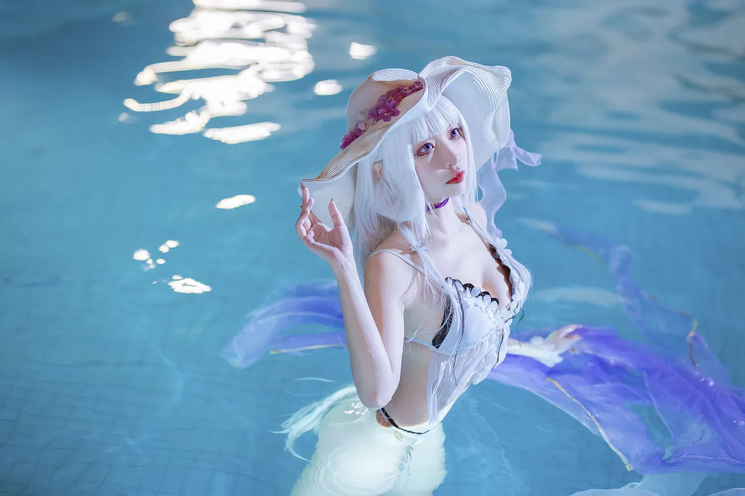 二佐Nisa - NO.134 碧蓝航线 光辉泳装