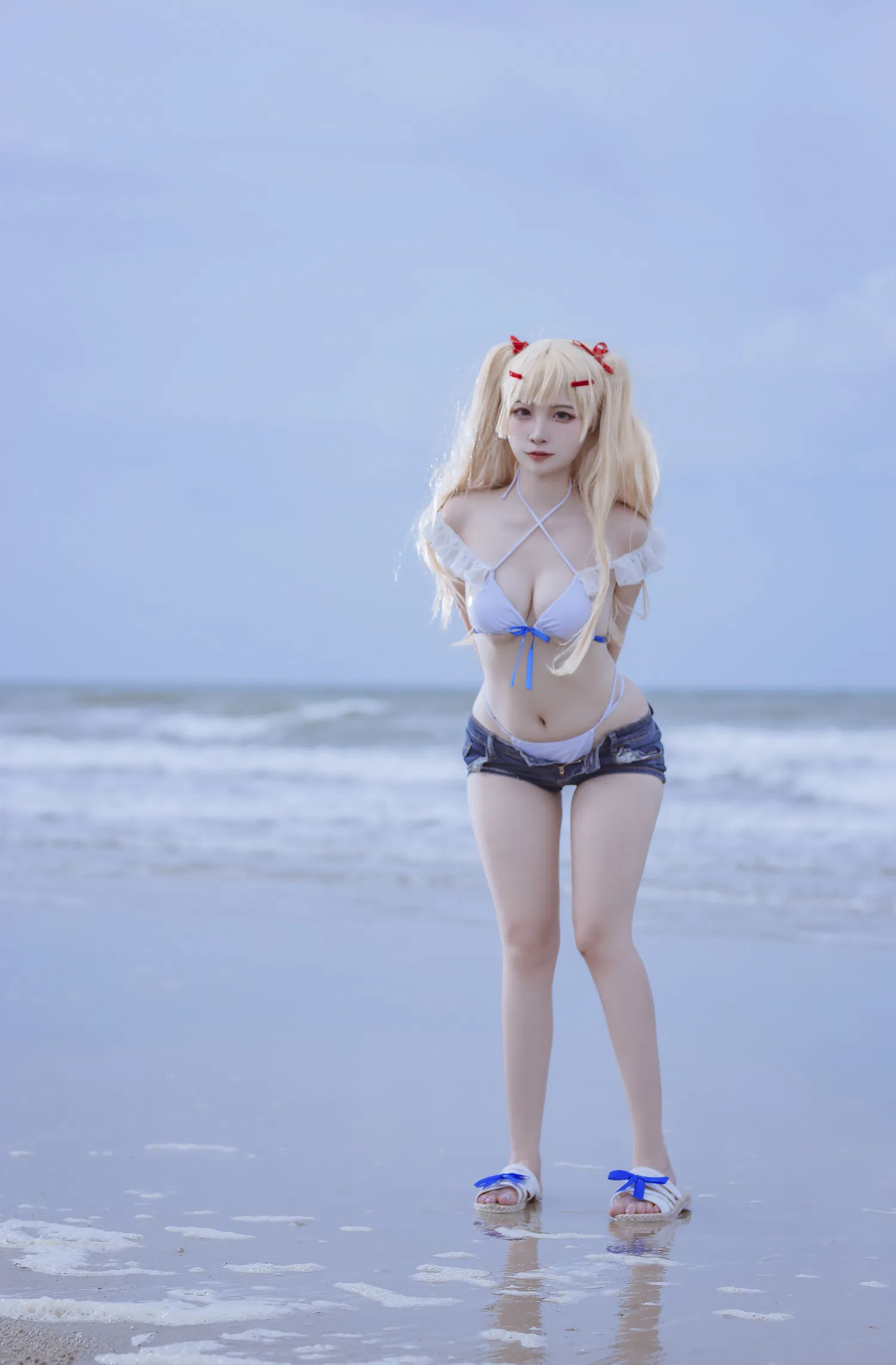 二佐Nisa - NO.136 碧蓝航线 苏塞克斯泳装