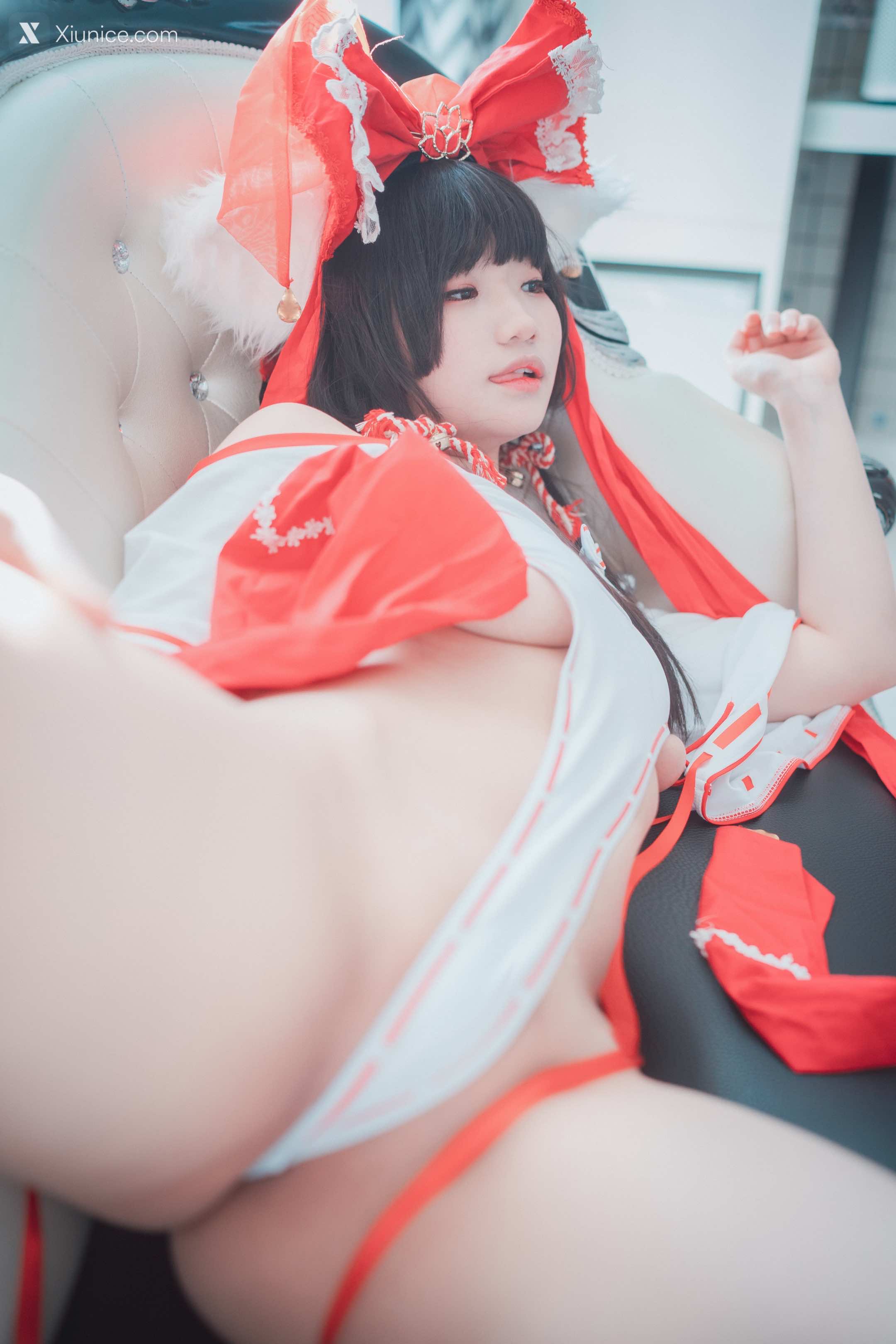 DJAWA Photo – Mimmi (밈미) – Kitsune Miko (A ver) 4K